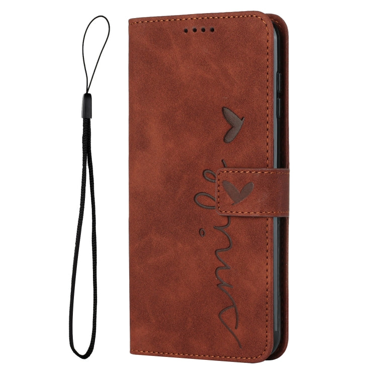 Skin Feel Heart Pattern Leather Phone Case, For Xiaomi Redmi 12 4G, For Xiaomi Redmi Note 12 Turbo/Poco F5, For Xiaomi Redmi Note 12S 4G Global