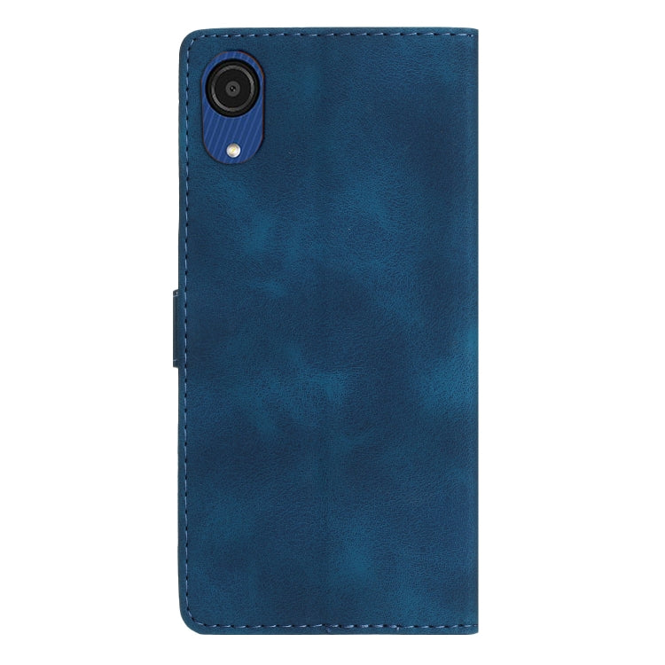 Flower Butterfly Embossing Pattern Leather Phone Case, For Samsung Galaxy A04 Core, For Samsung Galaxy S24 5G, For Samsung Galaxy A05s, For Samsung Galaxy A34 5G