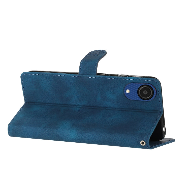 Flower Butterfly Embossing Pattern Leather Phone Case