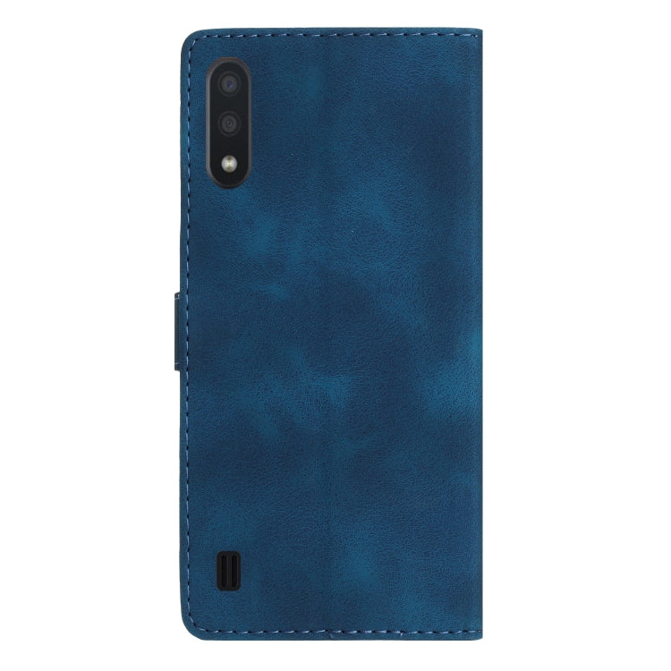 Flower Butterfly Embossing Pattern Leather Phone Case