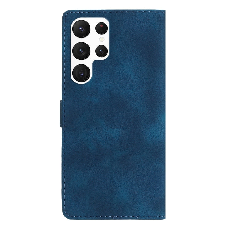 Flower Butterfly Embossing Pattern Leather Phone Case
