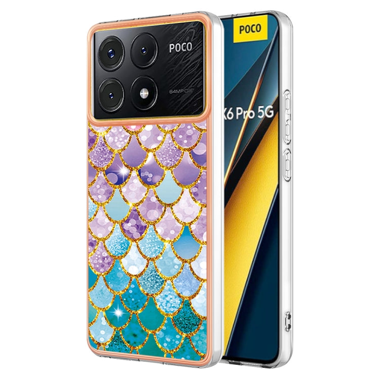 Electroplating IMD TPU Phone Case, For Xiaomi Redmi K70E, For Xiaomi Poco X6 Pro, For Xiaomi Redmi Note 13 5G Global, For Xiaomi Redmi 13C 4G