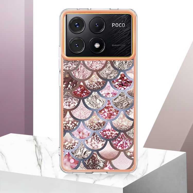 Electroplating IMD TPU Phone Case, For Xiaomi Redmi K70E, For Xiaomi Poco X6 Pro, For Xiaomi Redmi Note 13 5G Global, For Xiaomi Redmi 13C 4G