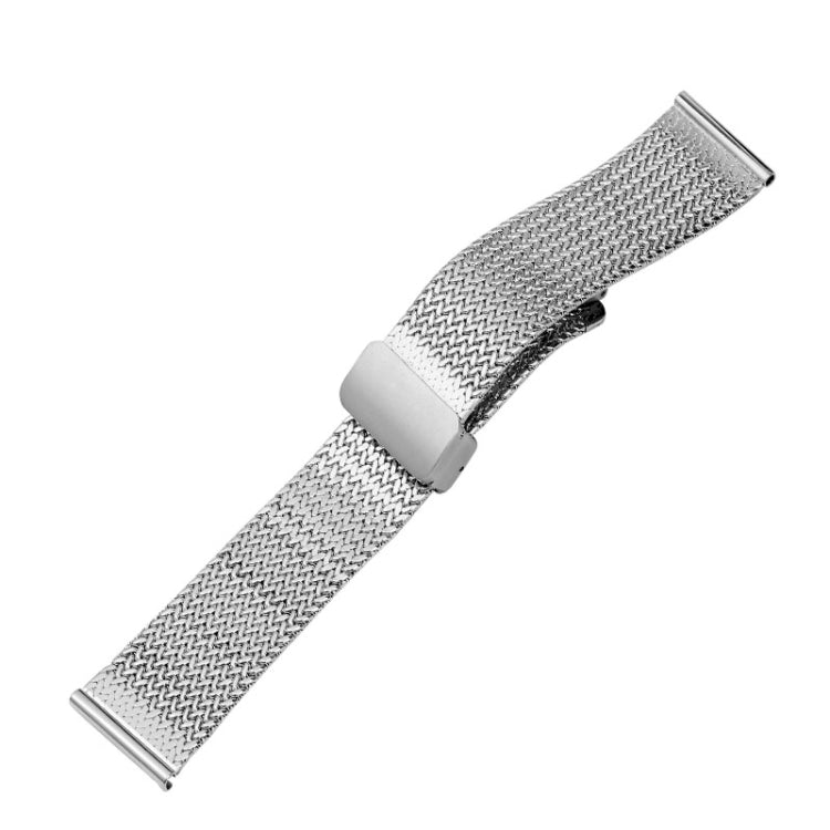 Magnetic Buckle Herringbone Mesh Metal Watch Band, For Apple Watch 42mm, For Apple Watch 38mm, For Apple Watch Series 3 38mm, For Apple Watch Series 3 42mm