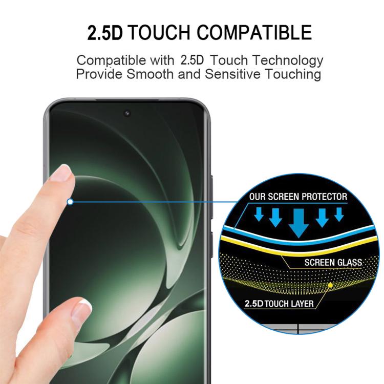 25pcs 9H HD 3D Curved Edge Tempered Glass Film