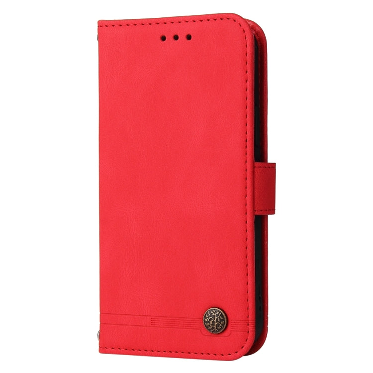 Skin Feel Life Tree Leather Phone Case, For iPhone 16e, For iPhone 15 Pro Max, For iPhone 15 Pro, For iPhone 15 Plus