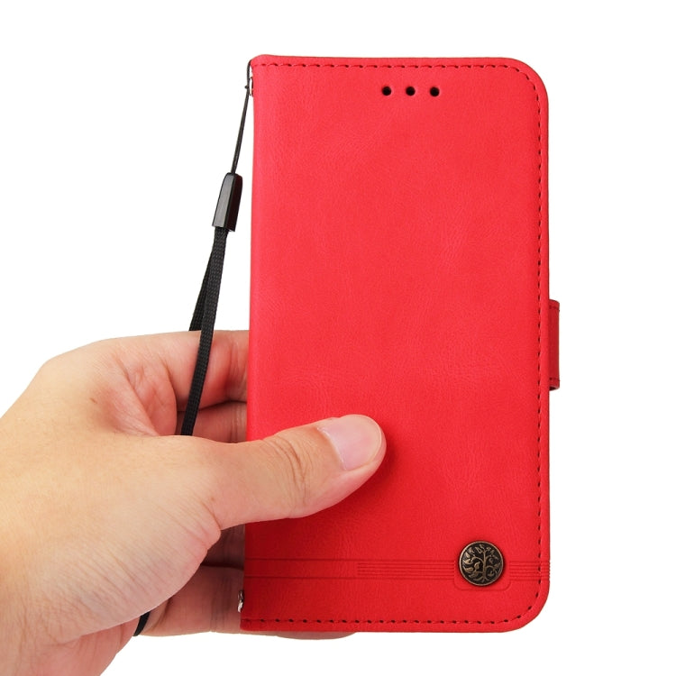 Skin Feel Life Tree Leather Phone Case, For iPhone 16e, For iPhone 15 Pro Max, For iPhone 15 Pro, For iPhone 15 Plus