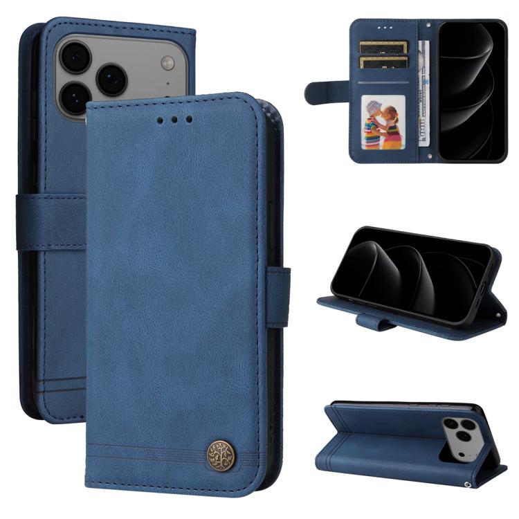 Skin Feel Life Tree Leather Phone Case, For iPhone 16 Pro Max, For iPhone 16 Pro, For iPhone 16 Plus, For iPhone 16