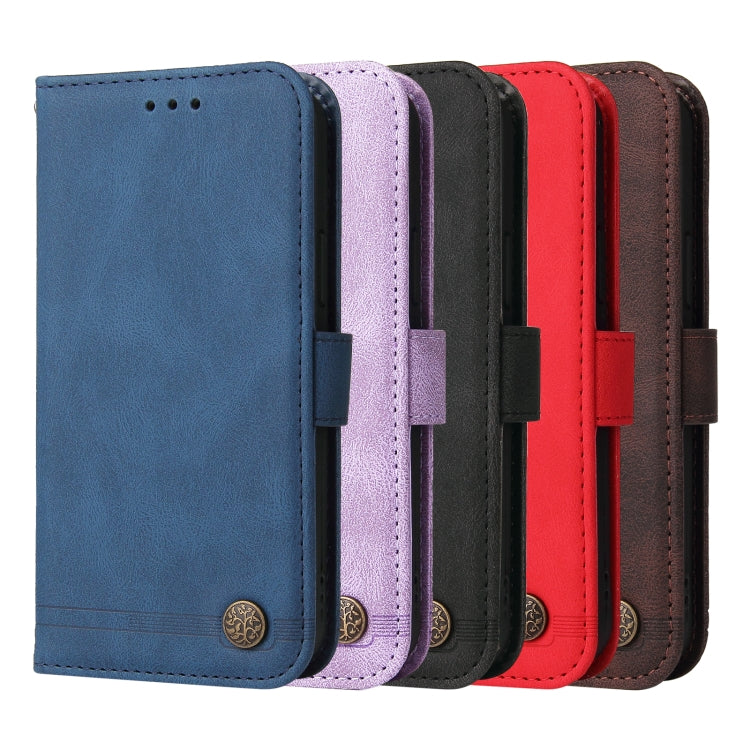 Skin Feel Life Tree Leather Phone Case, For iPhone 16 Pro Max, For iPhone 16 Pro, For iPhone 16 Plus, For iPhone 16