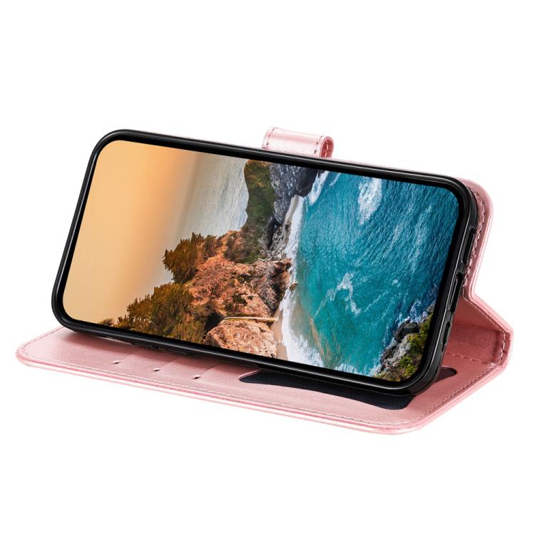 Seven-petal Flowers Embossing Leather Phone Case, For iPhone 16 Pro Max, For iPhone 16 Pro, For iPhone 16 Plus, For iPhone 16