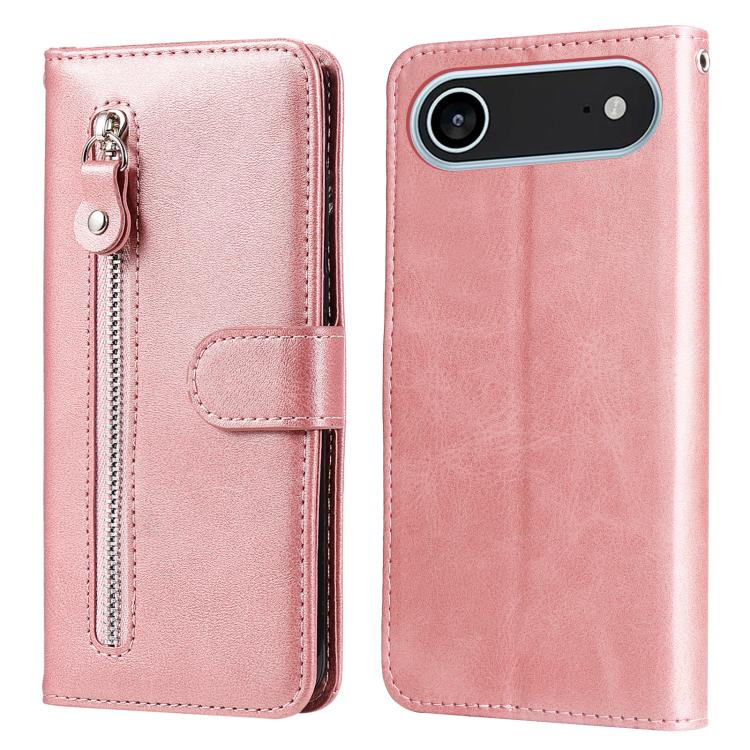 Fashion Calf Texture Zipper Leather Phone Case, For iPhone 16e, For iPhone 15 Pro Max, For iPhone 15 Pro, For iPhone 15 Plus
