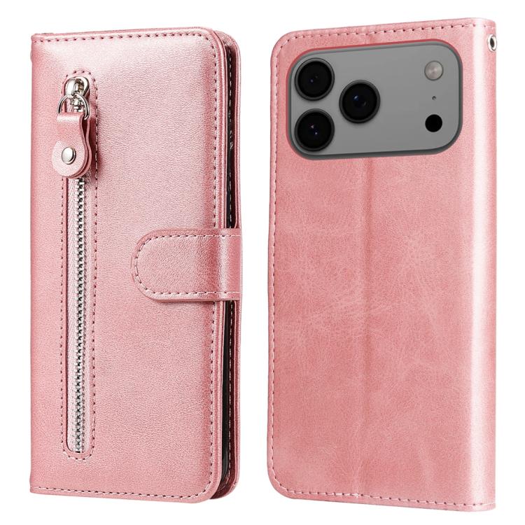 Fashion Calf Texture Zipper Leather Phone Case, For iPhone 16 Pro Max, For iPhone 16 Pro, For iPhone 16 Plus, For iPhone 16