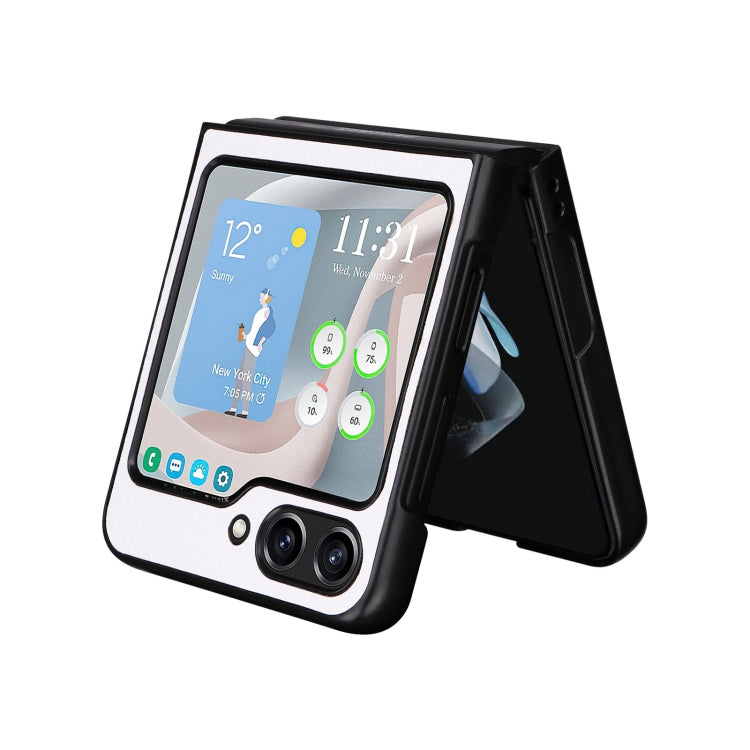 PU Leather PC Phone Case, For Samsung Galaxy Z Flip5 5G