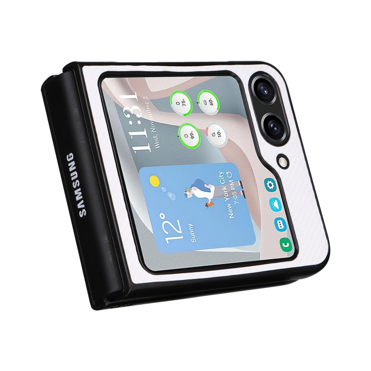 PU Leather PC Phone Case, For Samsung Galaxy Z Flip5 5G