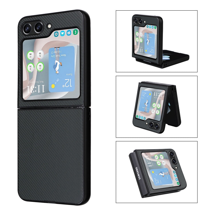 PU Leather PC Phone Case, For Samsung Galaxy Z Flip5 5G