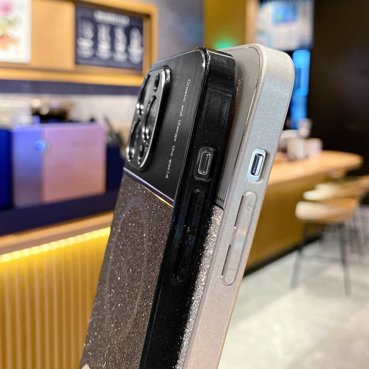 Magsafe Magnetic Metallic Glitter Powder Shockproof Phone Case, For iPhone 12 Pro Max, For iPhone 12 Pro