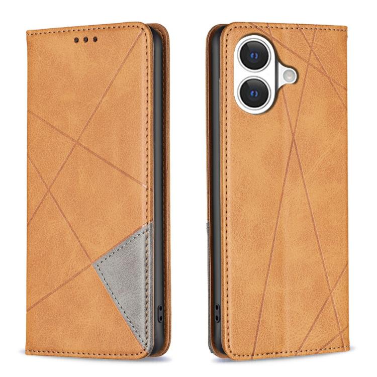Rhombus Texture Magnetic Leather Phone Case, For iPhone 17 Pro Max, For iPhone 17 Pro, For iPhone 17, For iPhone 17 Air