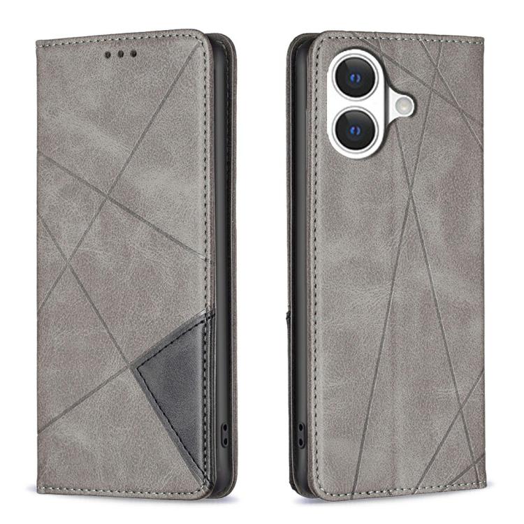 Rhombus Texture Magnetic Leather Phone Case, For iPhone 17 Pro Max, For iPhone 17 Pro, For iPhone 17, For iPhone 17 Air