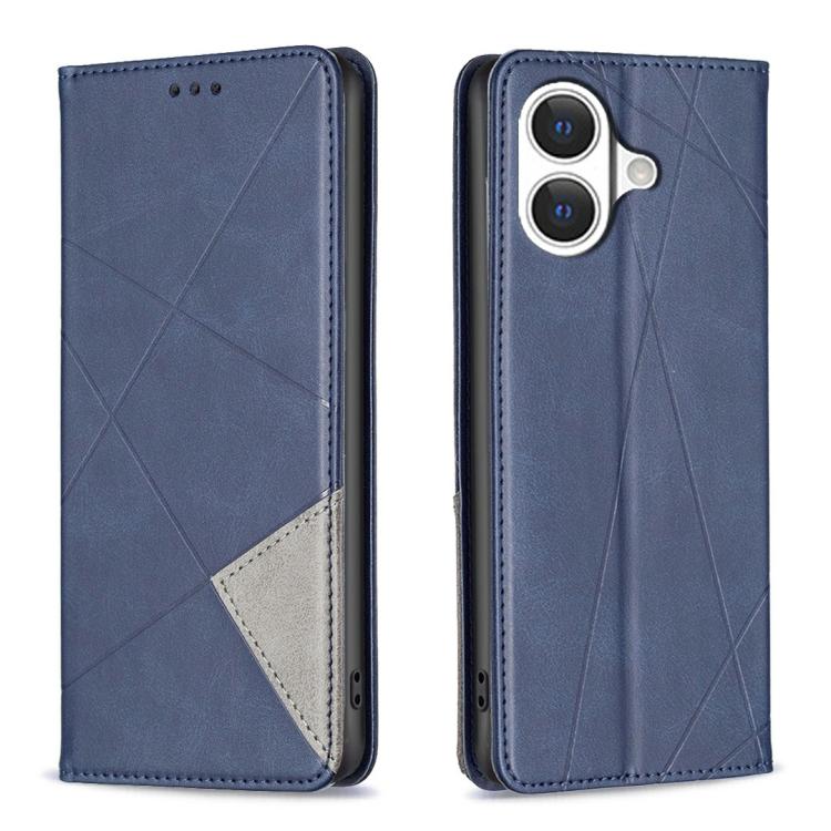 Rhombus Texture Magnetic Leather Phone Case, For iPhone 17 Pro Max, For iPhone 17 Pro, For iPhone 17, For iPhone 17 Air