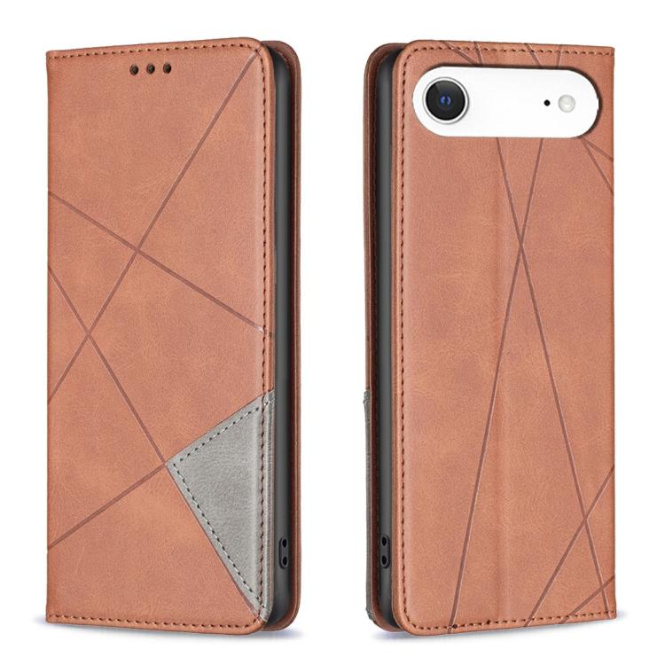 Rhombus Texture Magnetic Leather Phone Case, For iPhone 17 Pro Max, For iPhone 17 Pro, For iPhone 17, For iPhone 17 Air
