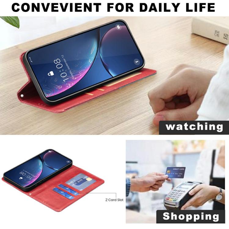 Rhombus Texture Magnetic Leather Phone Case, For iPhone 17 Pro Max, For iPhone 17 Pro, For iPhone 17, For iPhone 17 Air