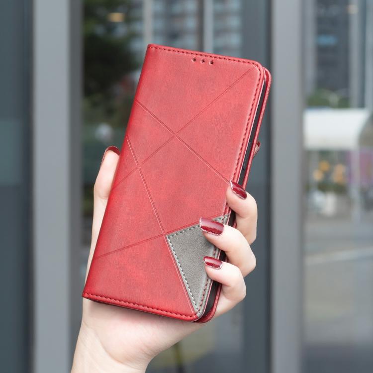 Rhombus Texture Magnetic Leather Phone Case, For iPhone 17 Pro Max, For iPhone 17 Pro, For iPhone 17, For iPhone 17 Air