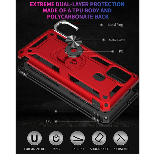 360-degree rotating holder attachment Samsung Galaxy A51 5G protective case side angle