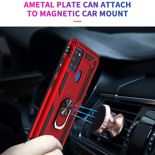 Galaxy A51 5G case with rotating stand holder landscape viewing position