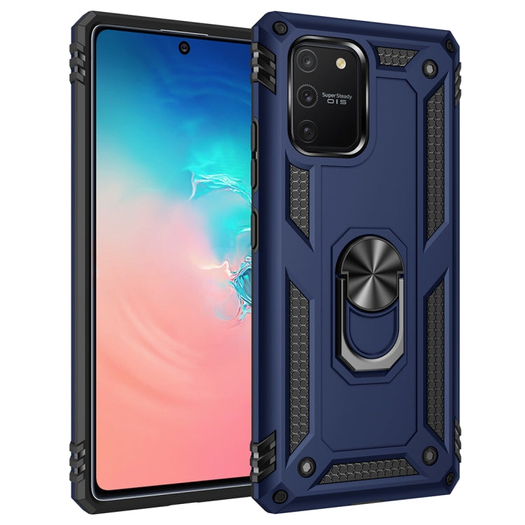 Shockproof TPU + PC Protective Case with 360 Degree Rotating Holder, For Samsung Galaxy S10 Lite / M80s / A91