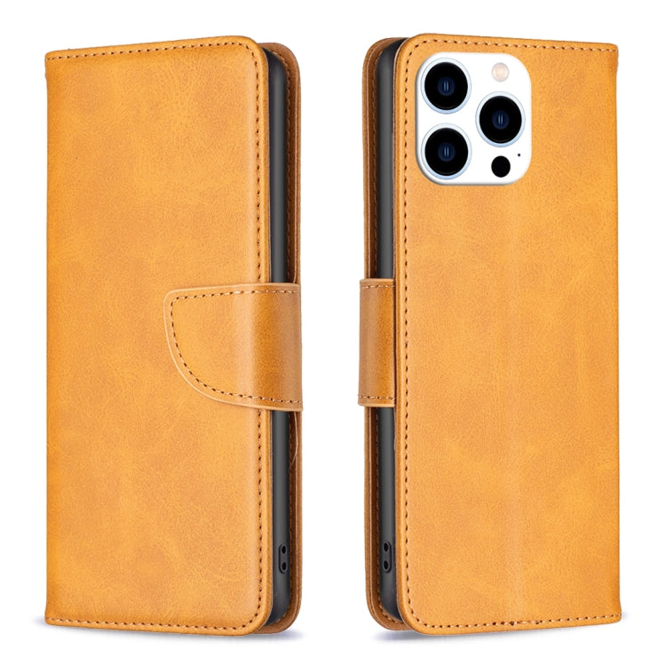 Lambskin Texture Pure Color Flip Leather Phone Case