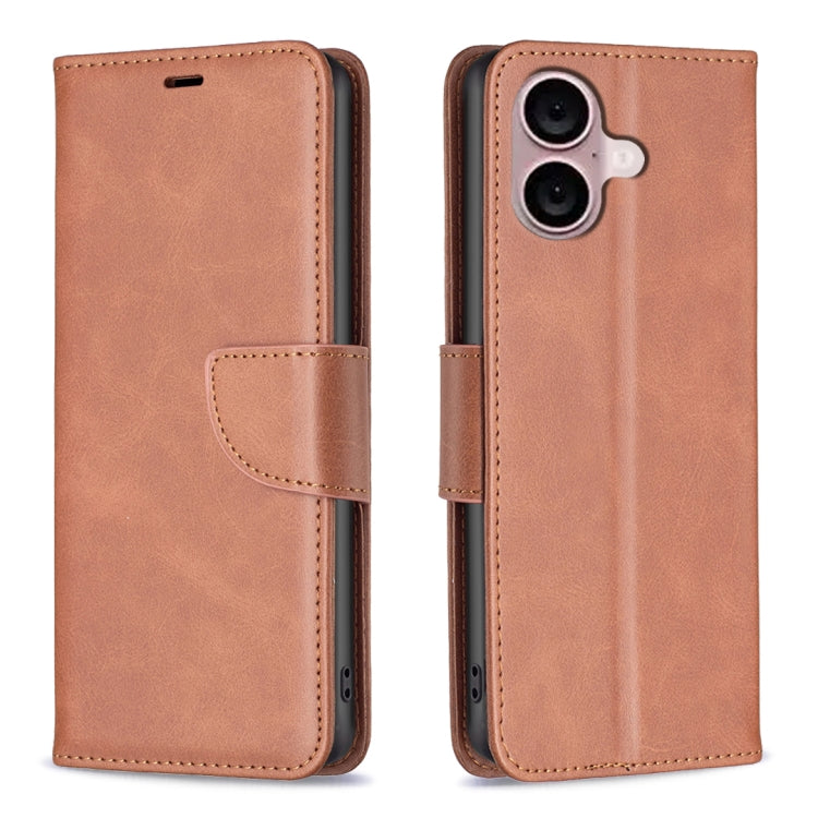 Lambskin Texture Pure Color Flip Leather Phone Case
