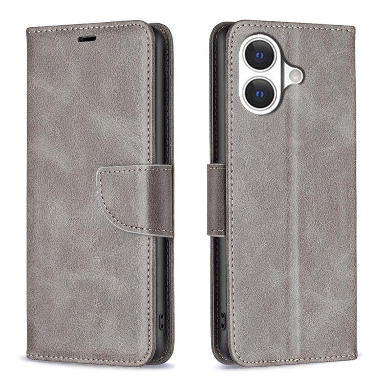 Lambskin Texture Pure Color Flip Leather Phone Case