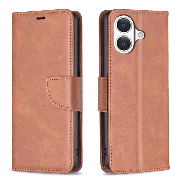 Lambskin Texture Pure Color Flip Leather Phone Case