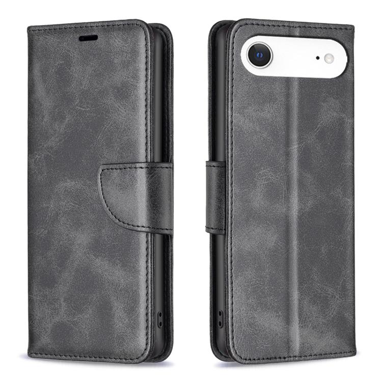 Lambskin Texture Pure Color Flip Leather Phone Case
