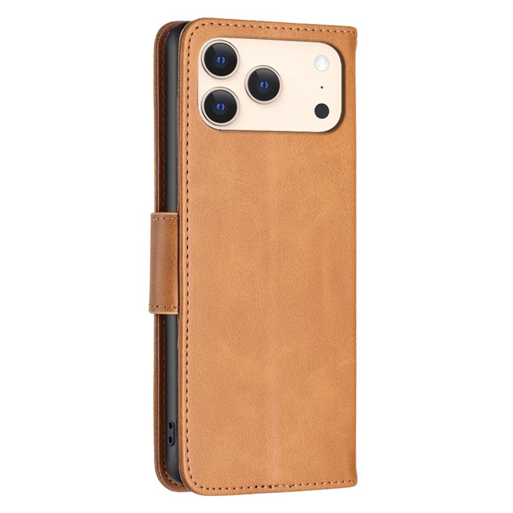 Lambskin Texture Pure Color Flip Leather Phone Case, For iPhone 18 Pro/17 Pro, For iPhone 18 Pro Max/17 Pro Max, For iPhone 17, For iPhone 17 Air