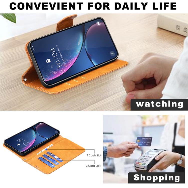 Lambskin Texture Pure Color Flip Leather Phone Case, For iPhone 18 Pro/17 Pro, For iPhone 18 Pro Max/17 Pro Max, For iPhone 17, For iPhone 17 Air
