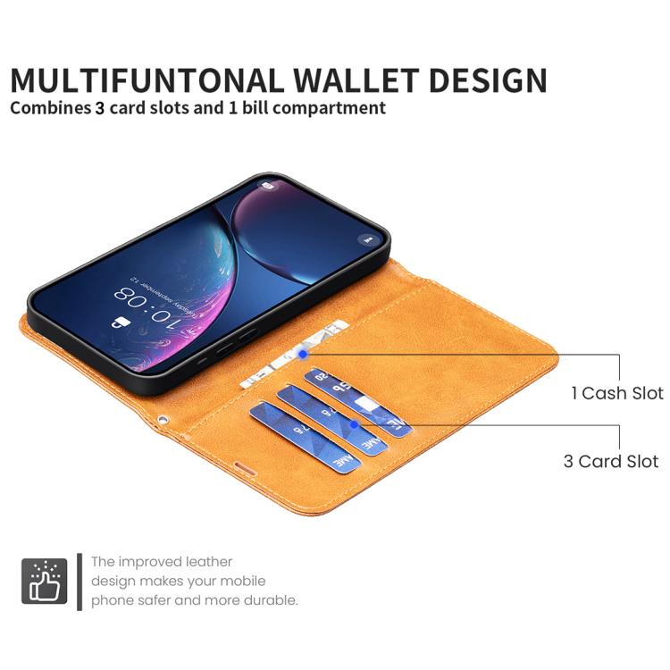 Lambskin Texture Pure Color Flip Leather Phone Case, For iPhone 18 Pro/17 Pro, For iPhone 18 Pro Max/17 Pro Max, For iPhone 17, For iPhone 17 Air