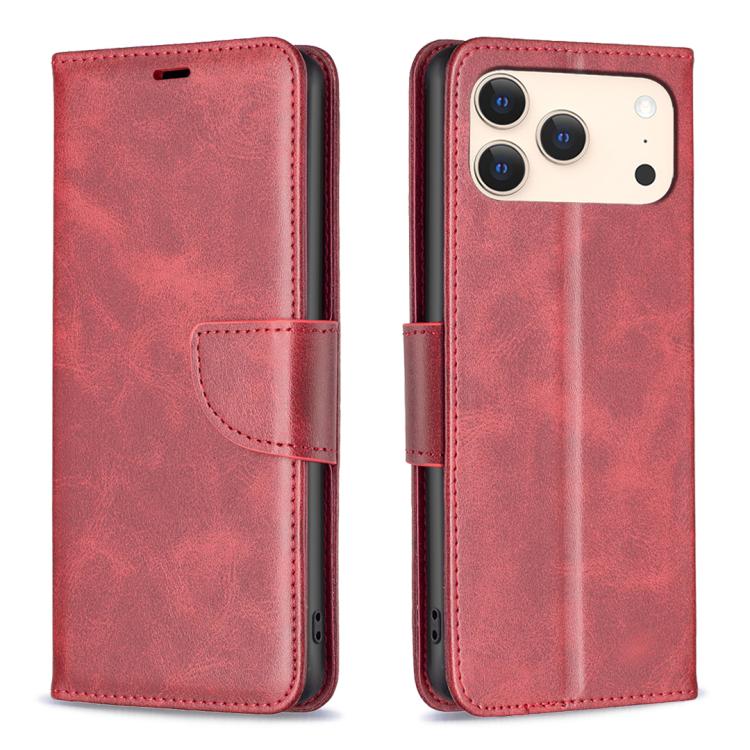 Lambskin Texture Pure Color Flip Leather Phone Case