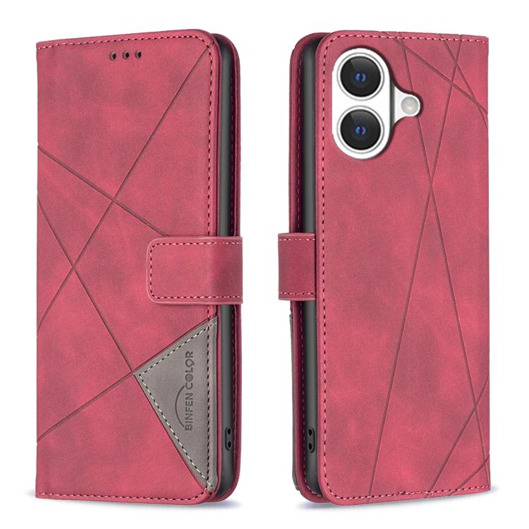 Magnetic Buckle Rhombus Texture Leather Phone Case, For iPhone 17 Pro Max, For iPhone 17 Pro, For iPhone 17, For iPhone 17 Air
