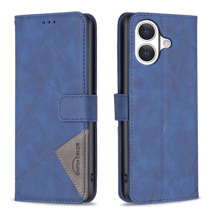 Magnetic Buckle Rhombus Texture Leather Phone Case, For iPhone 17 Pro Max, For iPhone 17 Pro, For iPhone 17, For iPhone 17 Air