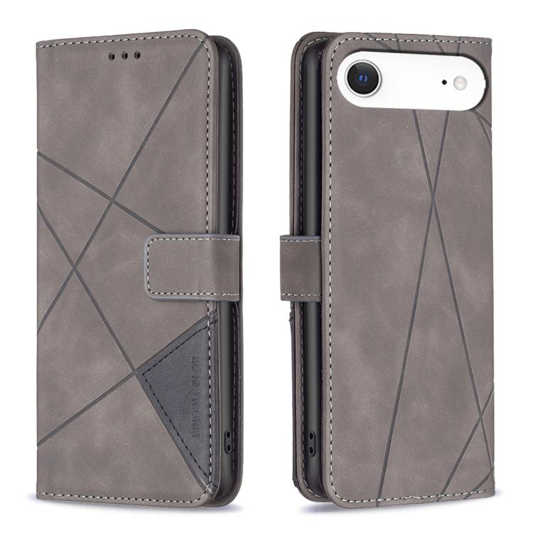 Magnetic Buckle Rhombus Texture Leather Phone Case, For iPhone 17 Pro Max, For iPhone 17 Pro, For iPhone 17, For iPhone 17 Air