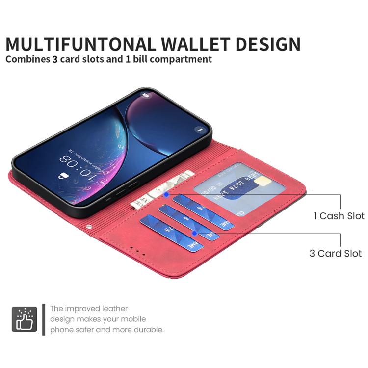 Magnetic Buckle Rhombus Texture Leather Phone Case, For iPhone 17 Pro Max, For iPhone 17 Pro, For iPhone 17, For iPhone 17 Air