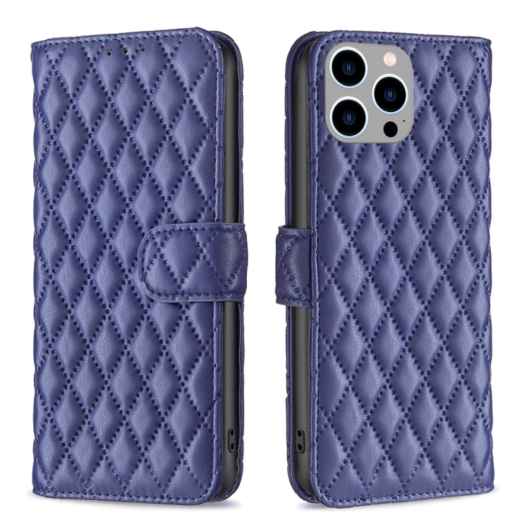 Diamond Lattice Wallet Flip Leather Phone Case, For iPhone 15 Pro Max, For iPhone 15 Pro, For iPhone 15 Plus, For iPhone 15