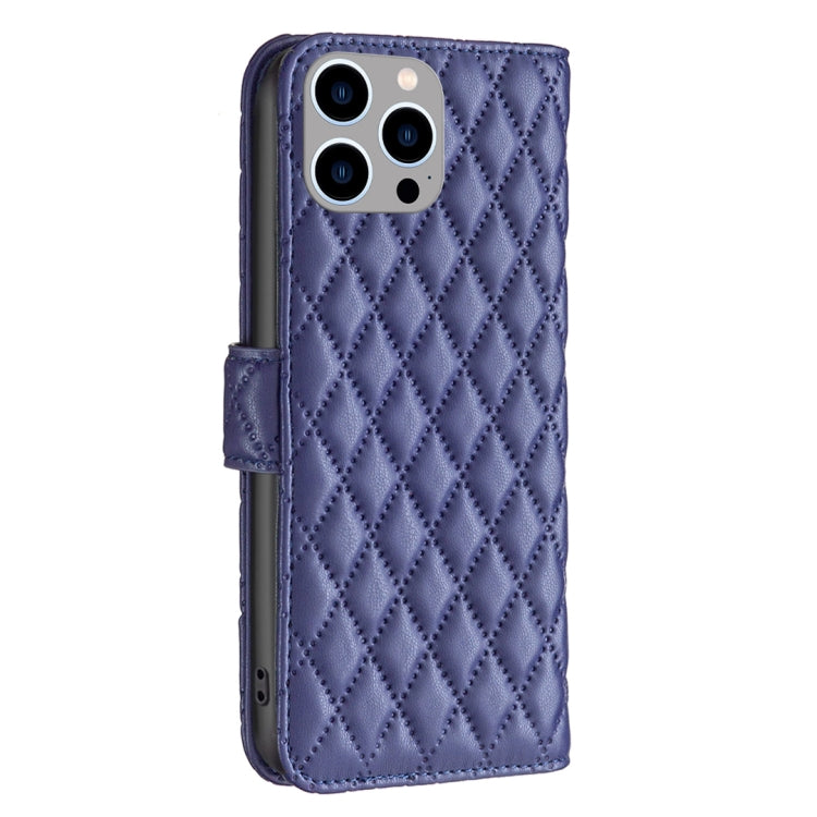 Diamond Lattice Wallet Flip Leather Phone Case, For iPhone 15 Pro Max, For iPhone 15 Pro, For iPhone 15 Plus, For iPhone 15
