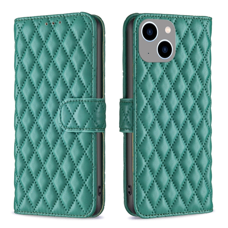 Diamond Lattice Wallet Flip Leather Phone Case, For iPhone 15 Pro Max, For iPhone 15 Pro, For iPhone 15 Plus, For iPhone 15