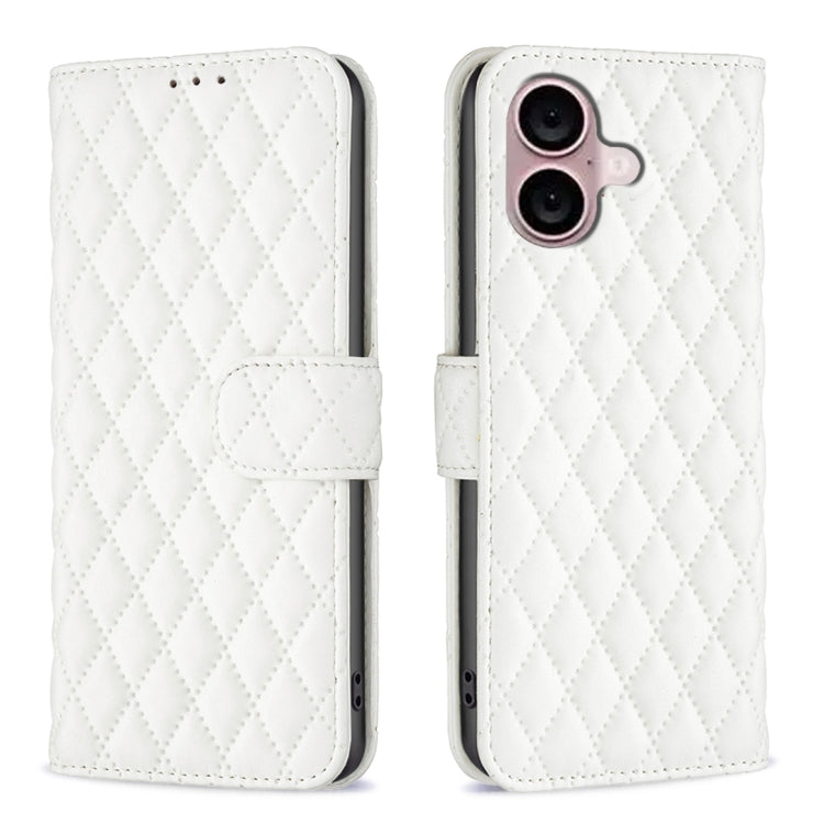 Diamond Lattice Wallet Flip Leather Phone Case, For iPhone 15 Pro Max, For iPhone 15 Pro, For iPhone 15 Plus, For iPhone 15