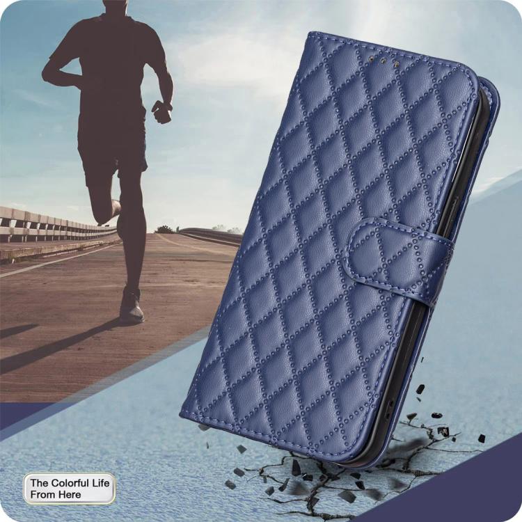 Diamond Lattice Wallet Flip Leather Phone Case, For iPhone 16 Pro Max, For iPhone 16 Pro, For iPhone 16 Plus, For iPhone 16