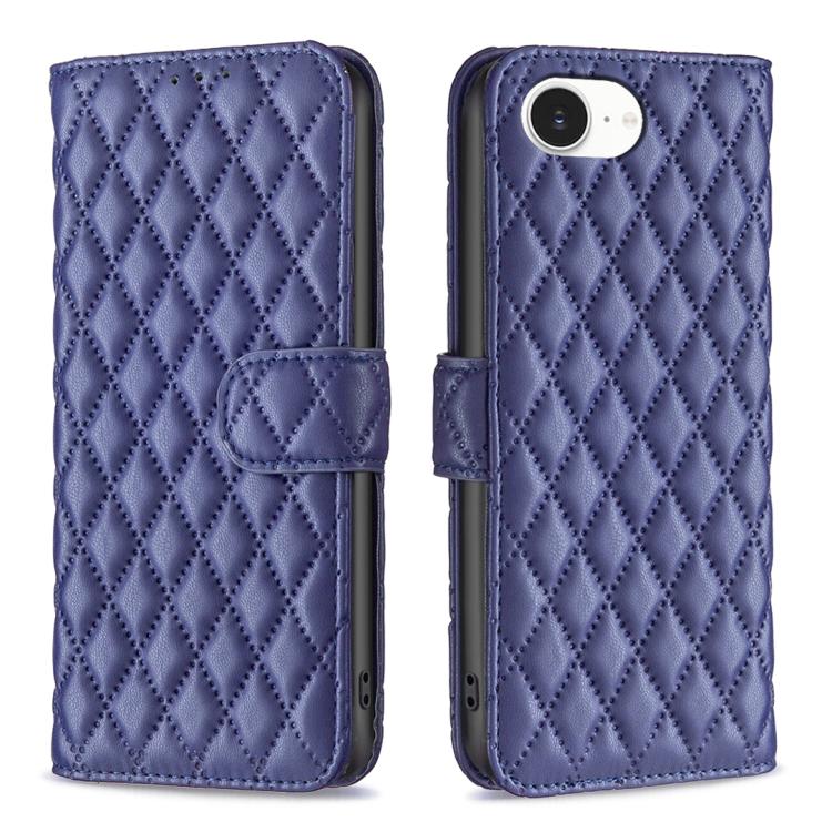 Diamond Lattice Wallet Flip Leather Phone Case, For iPhone 17 Pro Max, For iPhone 17 Pro, For iPhone 17, For iPhone 17 Air