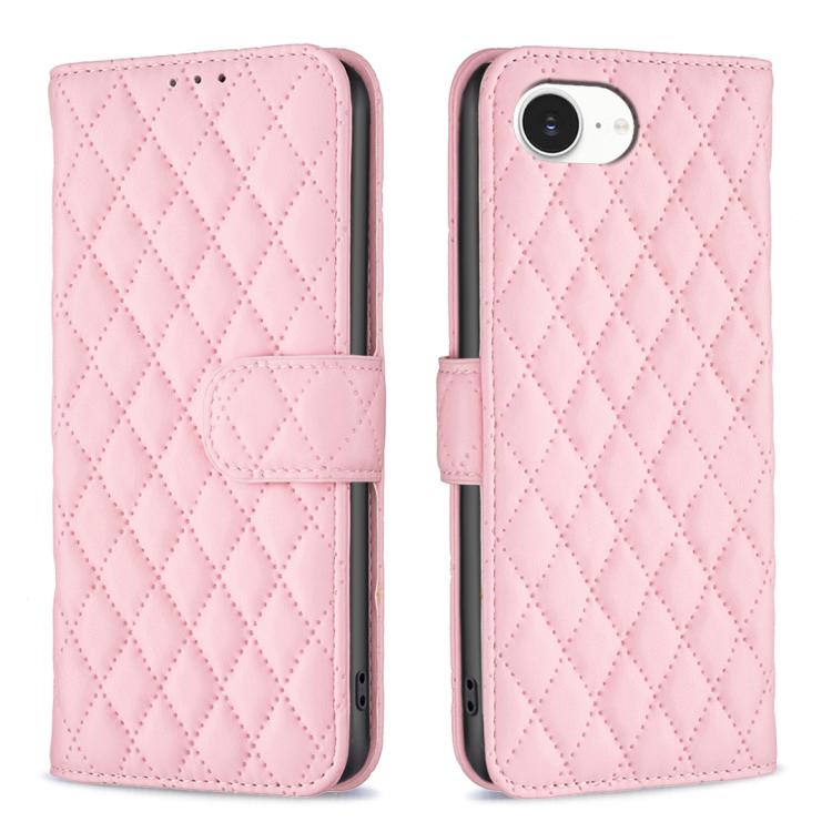 Diamond Lattice Wallet Flip Leather Phone Case, For iPhone 17 Pro Max, For iPhone 17 Pro, For iPhone 17, For iPhone 17 Air