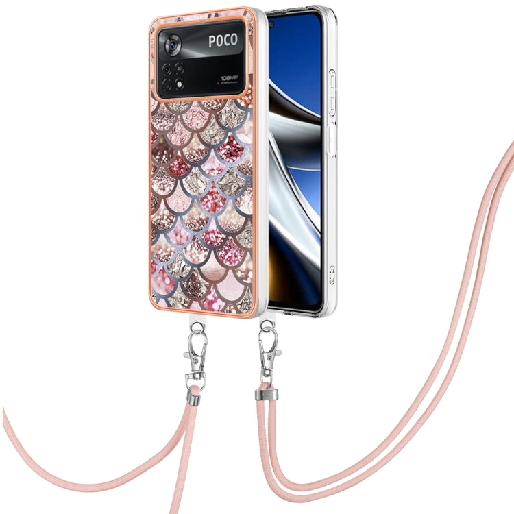 Electroplating IMD TPU Phone Case with Lanyard, For Xiaomi Redmi A1, For Xiaomi Redmi Note 11T Pro/Note 11T Pro+, For Xiaomi Redmi 10C, For Xiaomi Poco X4 Pro 5G